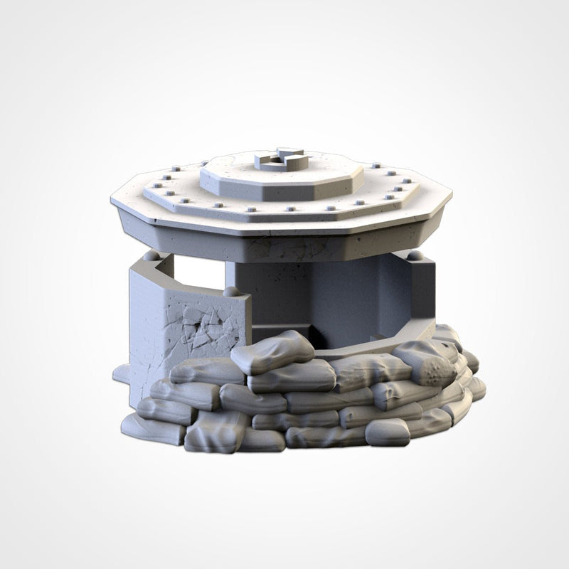War Bunkers 3D printed terrain view 5