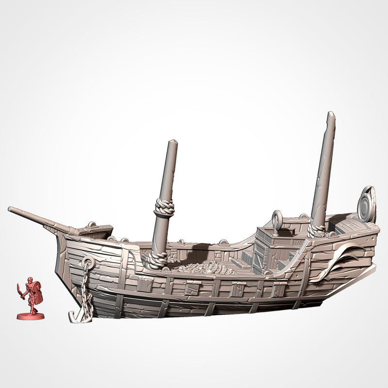 Ships Aground 3D printed terrain view 5