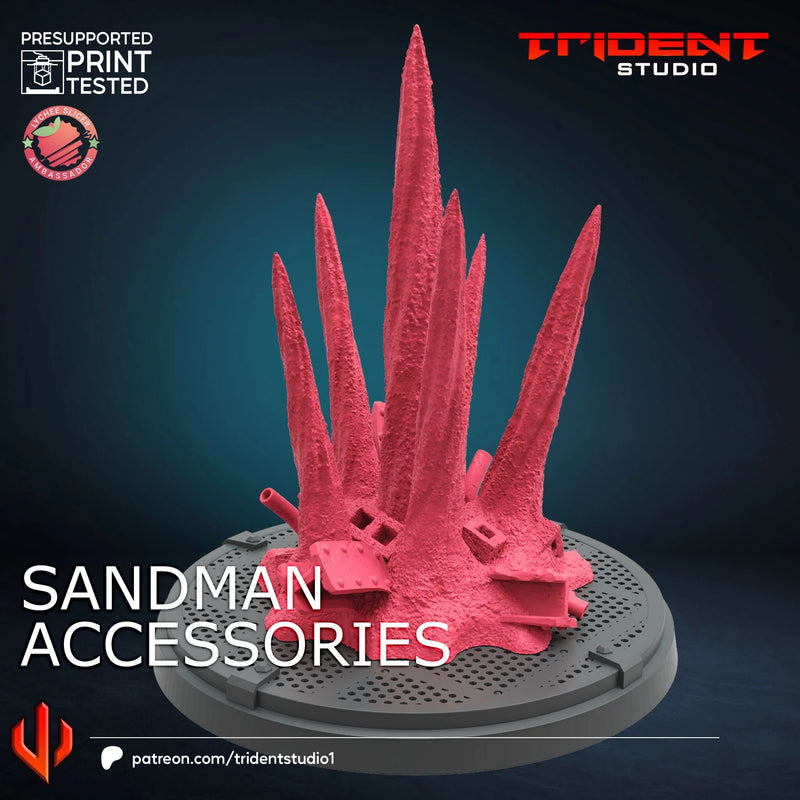 Sandman Spider-Man 2 Video Game Marvel MCP-compatible 40mm resin proxy miniature by Trident Miniatures - product image 5