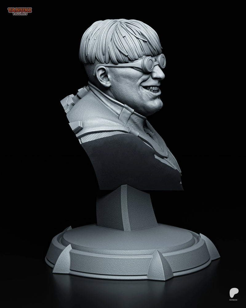 Dr. Octopus Resin Statue & Bust - Bust view 5