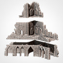 Cursed Fortress 3D printed terrain view 5
