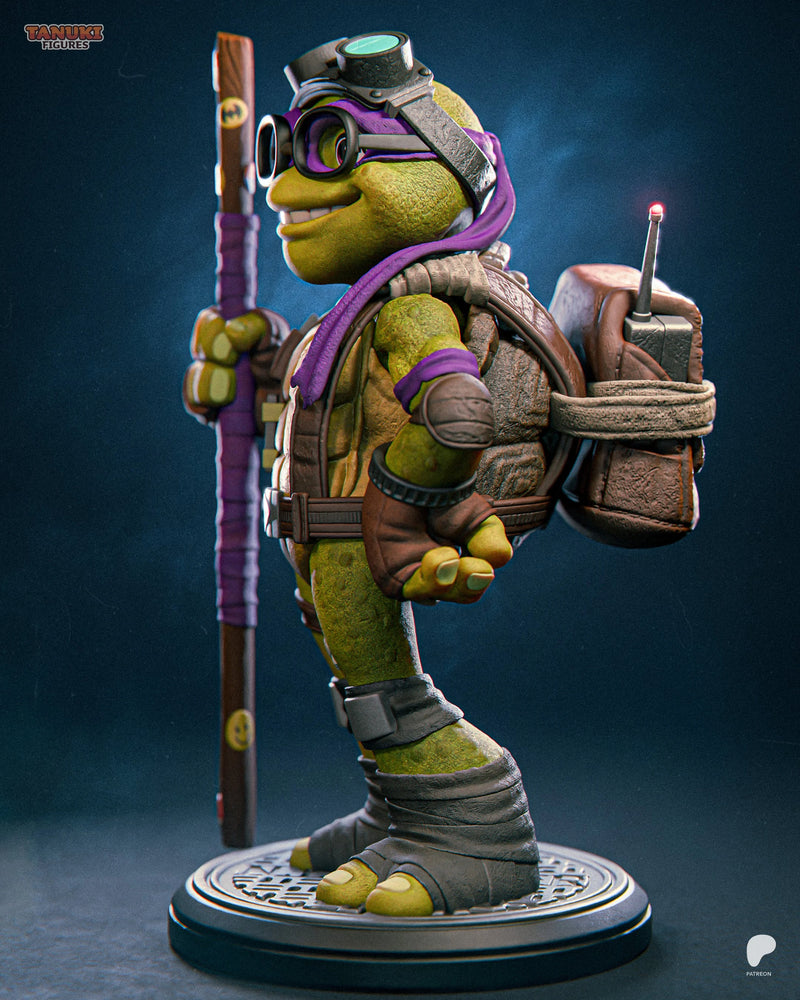 Donatello Toon Resin Figure - Toon view 5