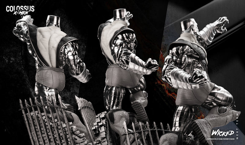 Colossus Sculpture resin statue kit view 5