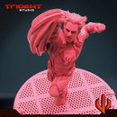 Starfox - Sculpt B Marvel MCP-compatible 40mm resin proxy miniature by Trident Miniatures - product image 5