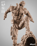 Deadpool Zombie Sculpture resin statue kit view 5