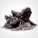 Crashed Spaceships 3D printed terrain view 5