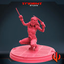 Honey Badger - Sculpt B Marvel MCP-compatible 40mm resin proxy miniature by Trident Miniatures - product image 5