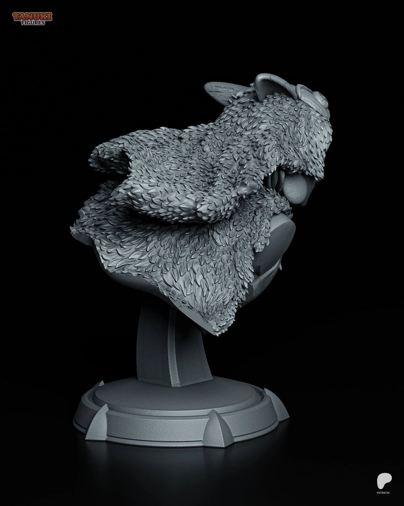 San Resin Statue & Bust - Bust view 5