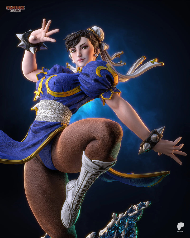 Chun-Li Resin Statue & Bust - Full Size view 5