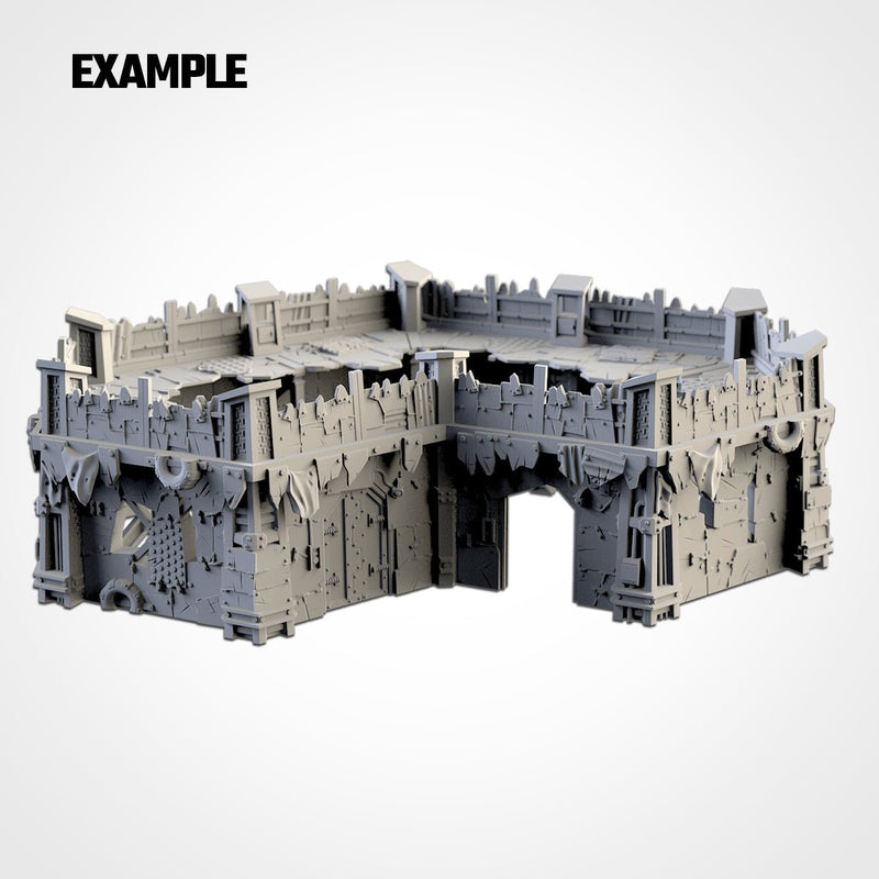 The Last Forts 3D printed terrain view 5