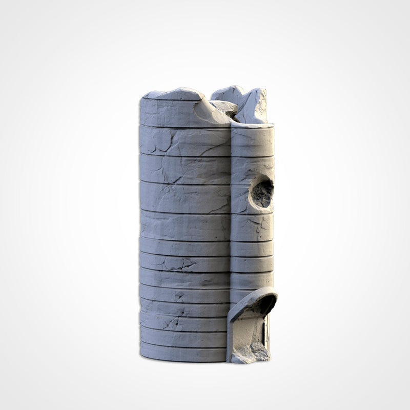 Silos & Storage Tanks 3D printed terrain view 5