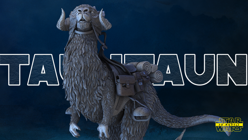 Tauntaun Sculpture