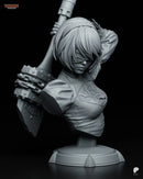 2B Resin Statue & Bust - Bust view 5