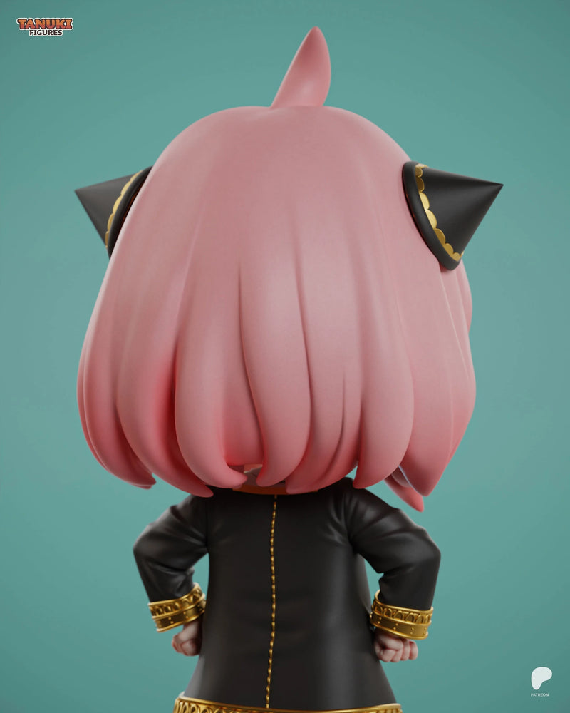Anya Chibi Resin Figure - Chibi view 5
