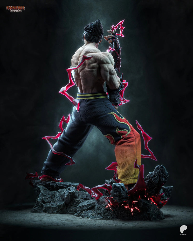 Jin Kazama Resin Statue & Bust - Full Size view 5
