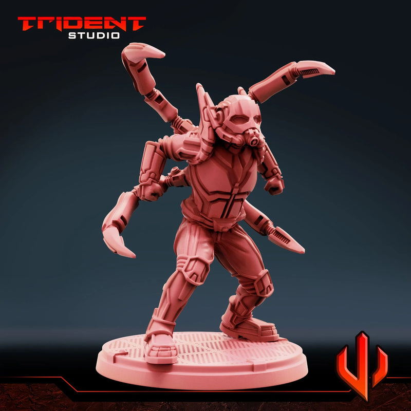 Dr Hank Pym W/ Helmet - Sculpt B Marvel MCP-compatible 40mm resin proxy miniature by Trident Miniatures - product image 5