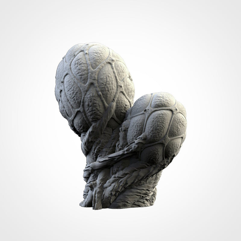Alien Plants 3D printed terrain view 5