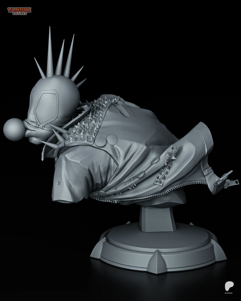 Spider-Punk Resin Statue & Bust - Bust view 5
