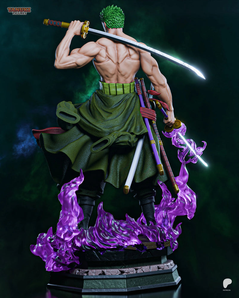 Zoro Resin Statue & Bust - Full Size view 5