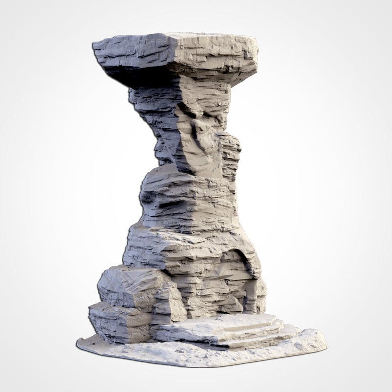 Rocky Mountains 3D printed terrain view 5