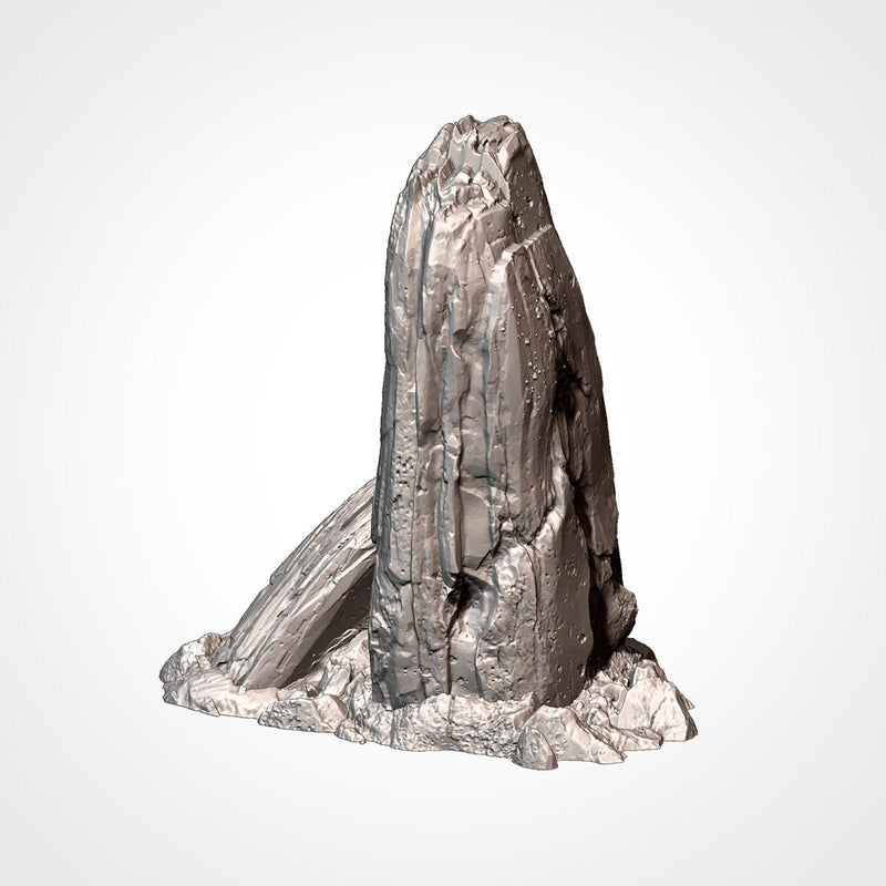 Rocky Scatter Terrain 3D printed terrain view 5
