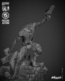 Cyclops Zombie Sculpture resin statue kit view 5