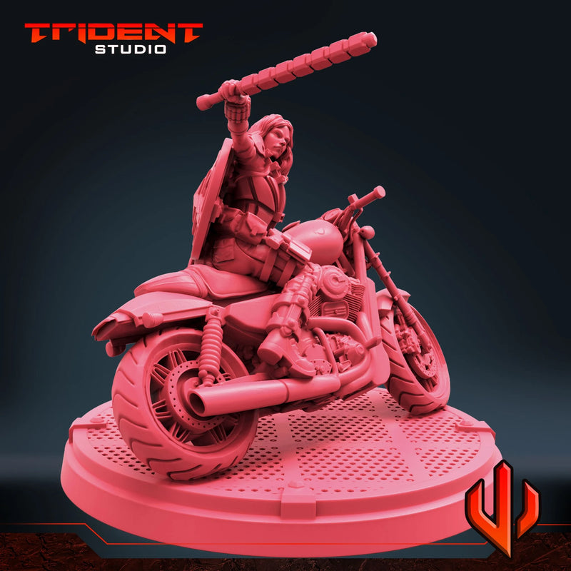Black Widow Multiverse - Sculpt A Marvel MCP-compatible 40mm resin proxy miniature by Trident Miniatures - product image 5