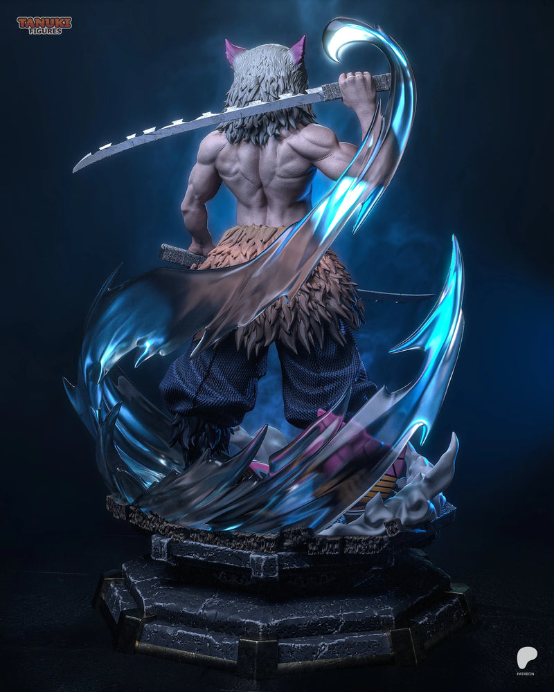 Inosuke Resin Statue & Bust - Full Size view 5