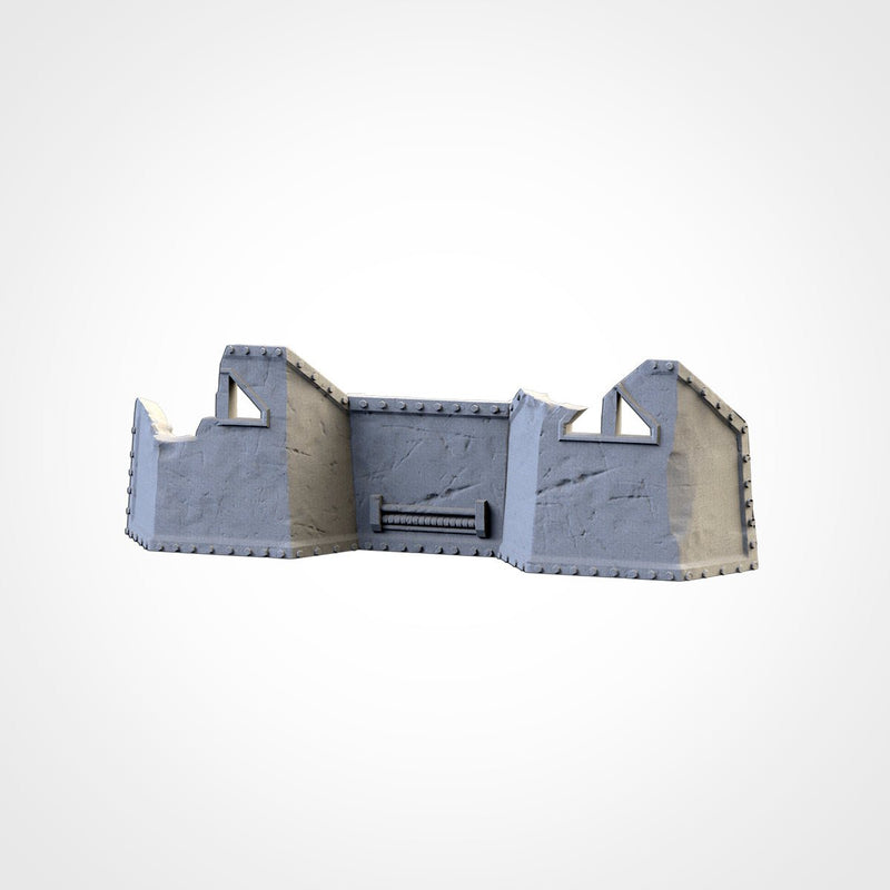 Street Barricades 3D printed terrain view 5
