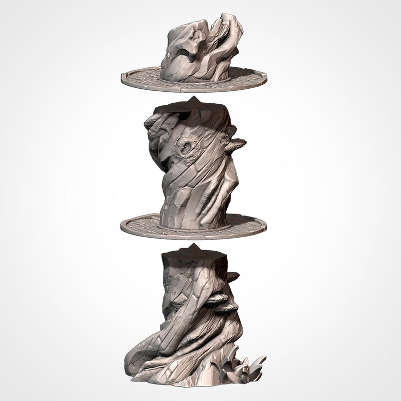 Modular Giant Trees 3D printed terrain view 5