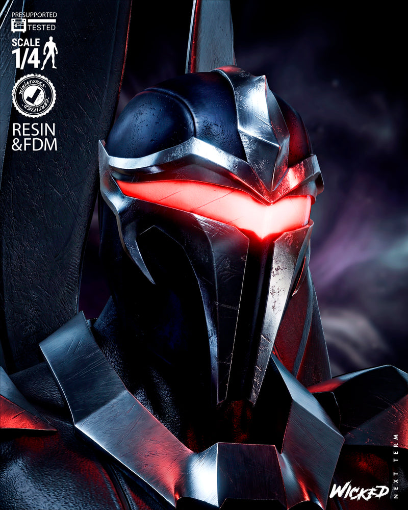 Darkhawk Portrait Bust resin bust kit view 5
