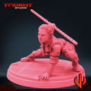 Yelena Belova - Sculpt A Marvel MCP-compatible 40mm resin proxy miniature by Trident Miniatures - product image 5