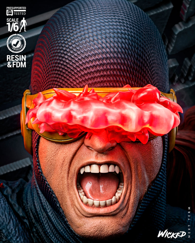 Cyclops and Jean Diorama resin diorama kit view 5