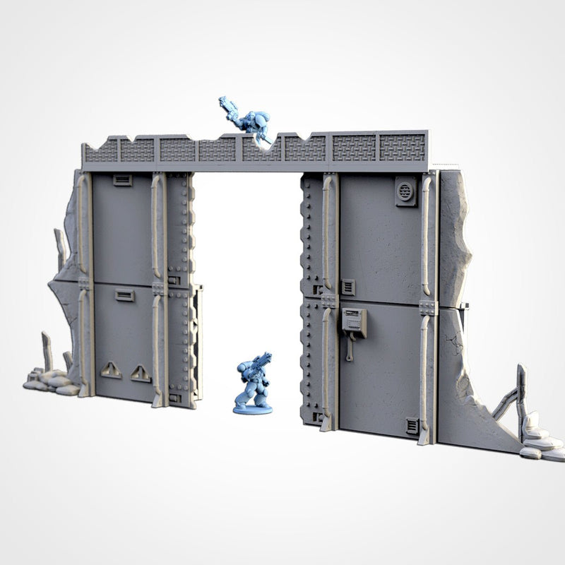 Modular Defenses 3D printed terrain view 5