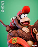 Donkey Kong (Donkey and Diddy) Diorama resin diorama kit view 5