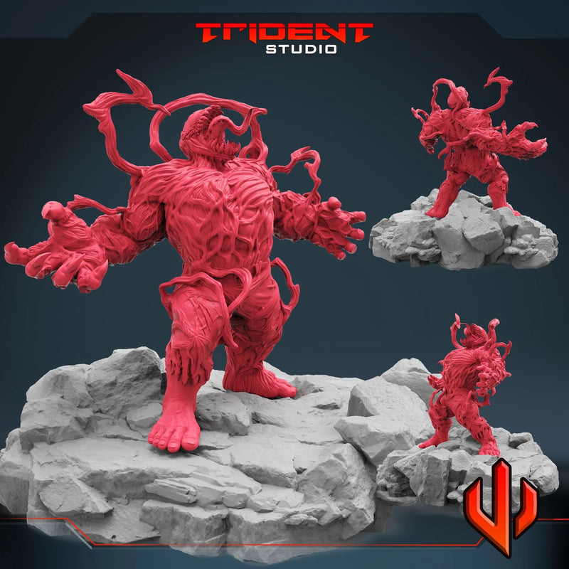 Corrupted Hulk Marvel MCP-compatible 40mm resin proxy miniature by Trident Miniatures - product image 5
