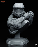 Master Chief Resin Statue & Bust - Bust view 5