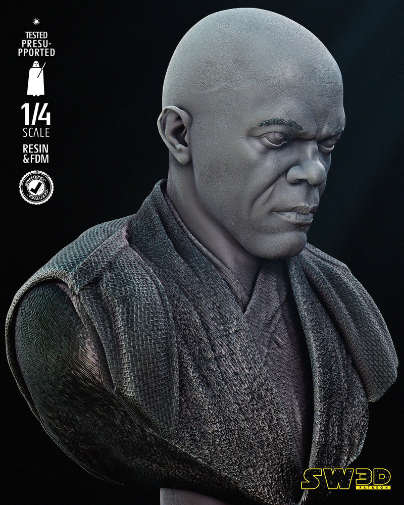 Mace Windu 2024 Bust