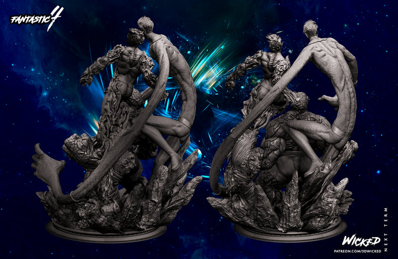 4F Diorama Sculpture resin diorama kit view 5