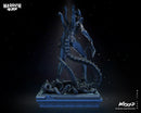 Alien Warrior Sculpture resin statue kit view 5