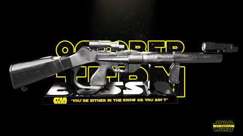 Bossk Weapon Sculpture
