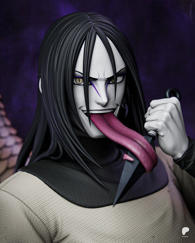Orochimaru Resin Statue & Bust - Full Size view 5