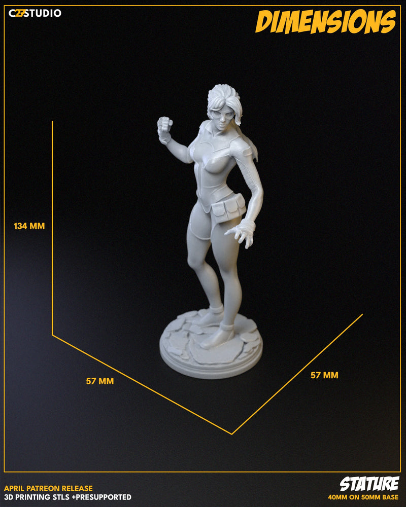 Stature Marvel MCP-compatible resin miniature by C27 Studios - product image 5