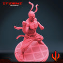 Iron Fist - Sculpt C Marvel MCP-compatible 40mm resin proxy miniature by Trident Miniatures - product image 5