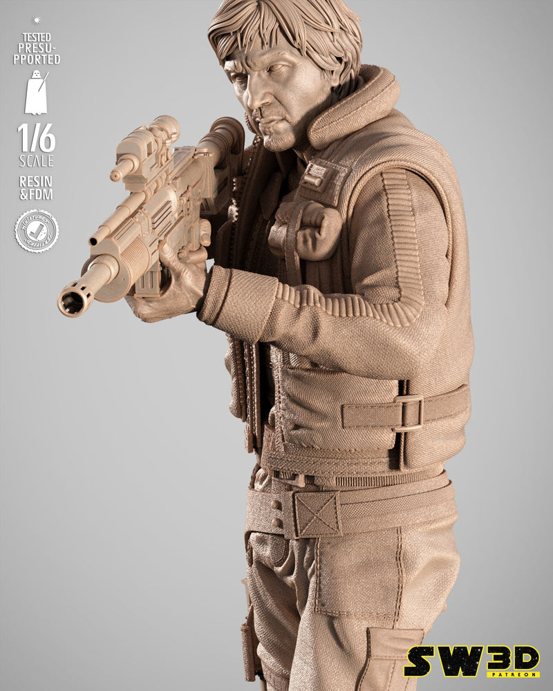 SW3D September 2025 Term Cassian Andor Sculpture