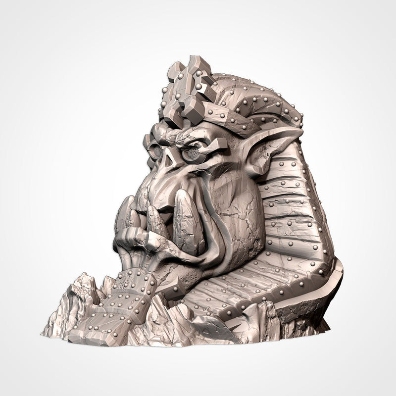 Orcish Monuments 3D printed terrain view 5