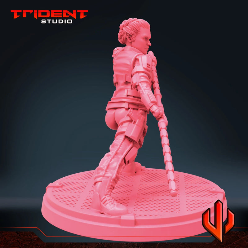 Yelena Belova - Sculpt C Marvel MCP-compatible 40mm resin proxy miniature by Trident Miniatures - product image 5