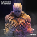 Captain America + Black Panther Busts resin bust kit view 5