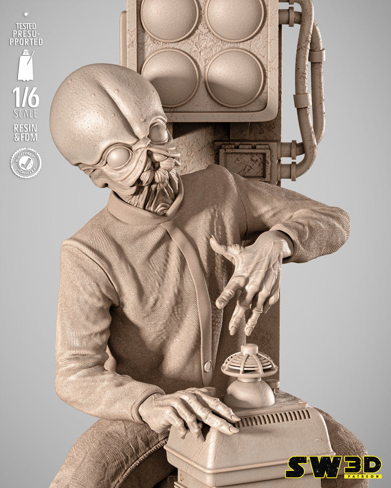 SW3D November 2025 Term Moss Eisley Cantina Band Sculpture