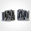 Basaltic Terrain 3D printed terrain view 5